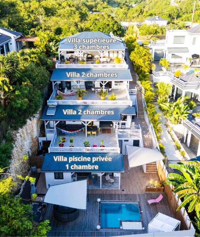 Villa Les Terrasses de Fonds Thezan - B&B Sainte-Anne