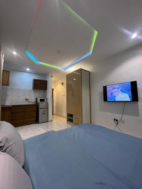 Decent well ventilated and furnished studio apartment - Bed and Breakfast Lagos