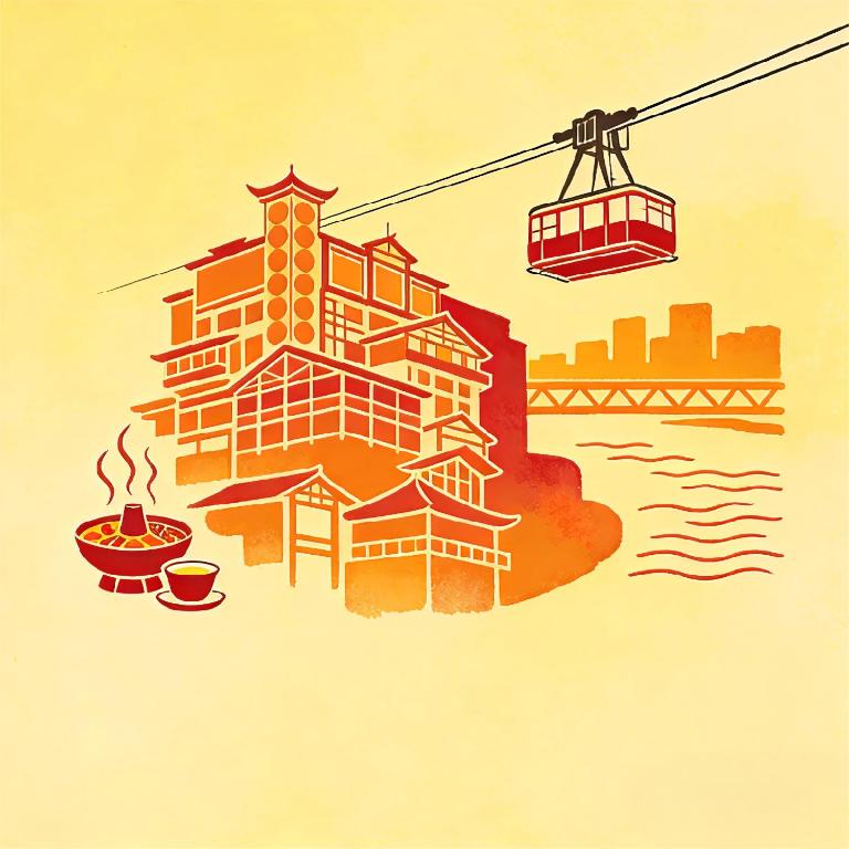 Oil Painter's Home - Chongqing River View Homestay - B&B Chongqing