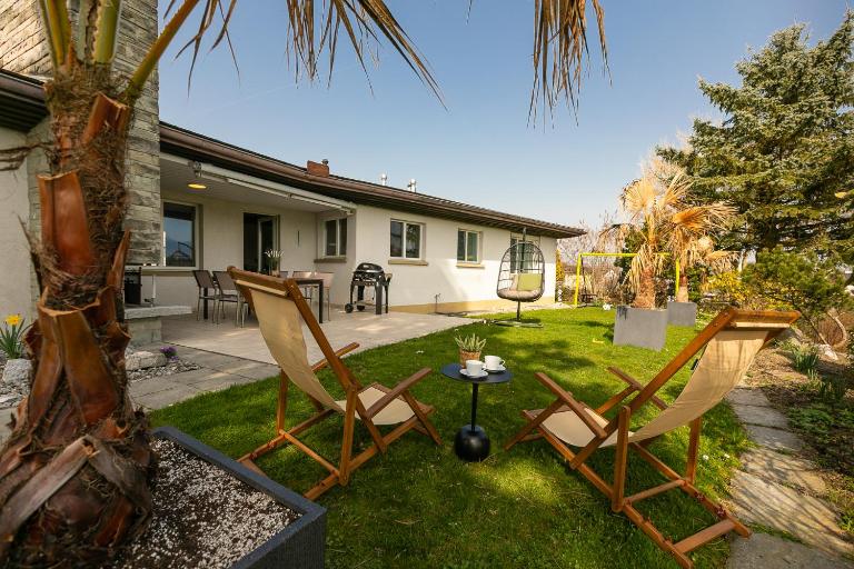 Spirit Apartments - 6BR Villa Luzern - Sauna Spa - Parking - Mountain View - Ferienwohnung Emmen