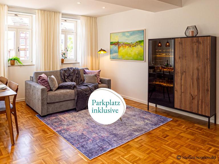 Apartments am Linggplatz - Ruhige Lage in der Fußgängerzone - Self-Check-in - Parkhaus inklusive - Schnelles WLAN - B&B Bad Hersfeld
