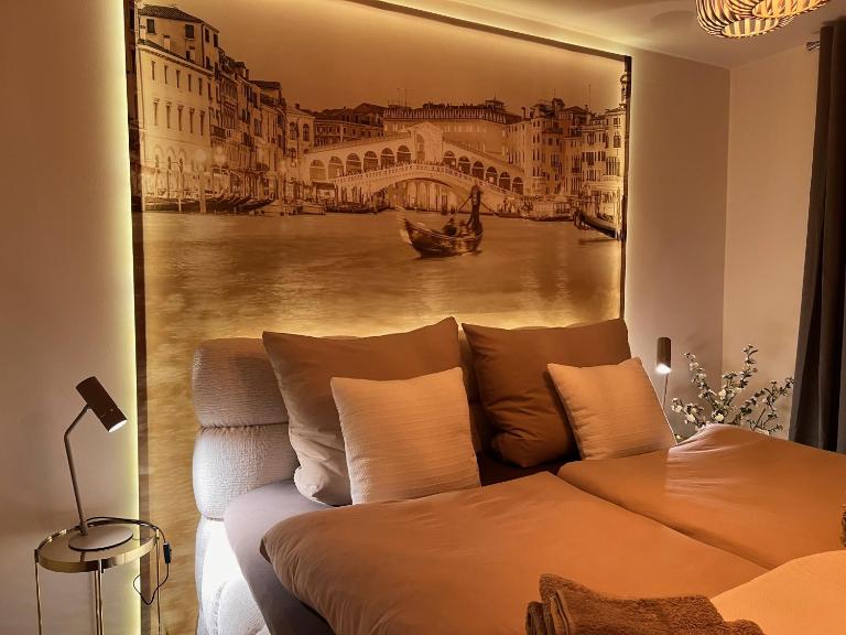 Palazzo Moni - Modernes Studio in der Nähe der Therme mit Balkon & Parkplatz - Bed and Breakfast Bad Soden-Salmünster