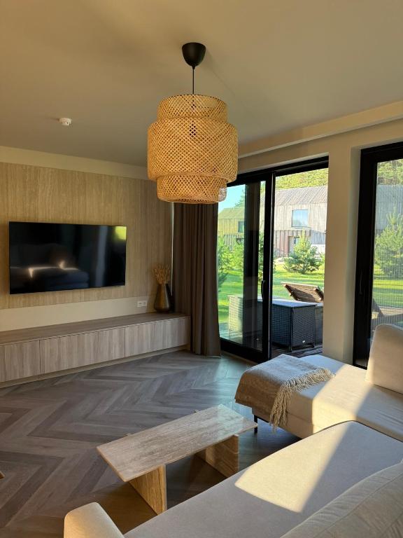 Luxury Seaside Home Papės Jūra - B&B Pape