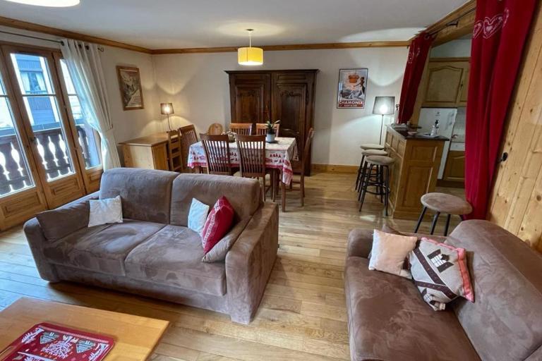 Nice flat in pedestrian area in Chamonix - Bed and Breakfast Chamonix