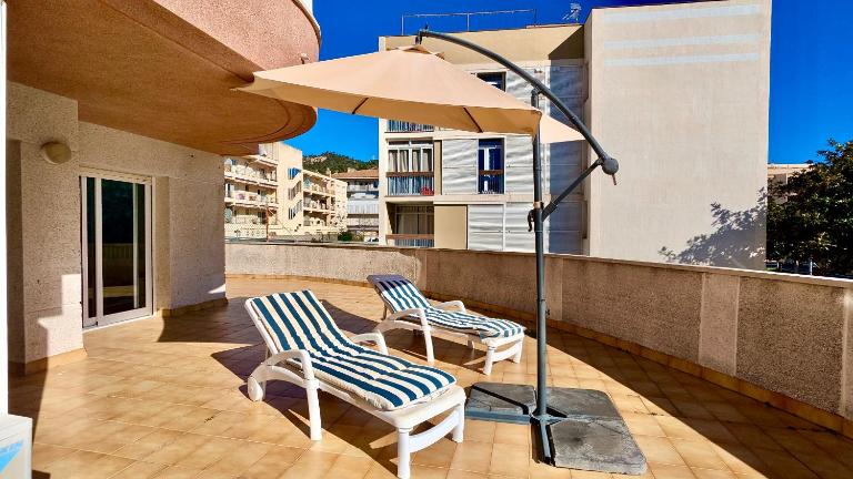EVH126 Apartamento con gran terraza en el centro - B&B Tossa de Mar