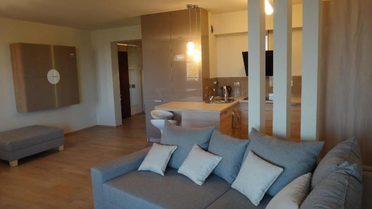 Nowoczesny Apartament z Dużym Tarasem Parking Podziemny - B&B Sosnowiec