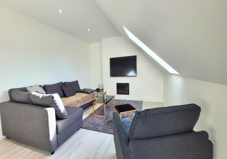 Duplex 105m2 Terrasse et Balnéo - Parking Privé - Proche Paris - Chambres d'hôtes Saint-Brice-sous-Forêt