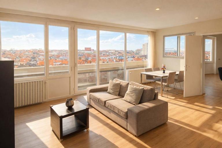 Stylish Apartment in EU District Stunning views - B&B Bruselas