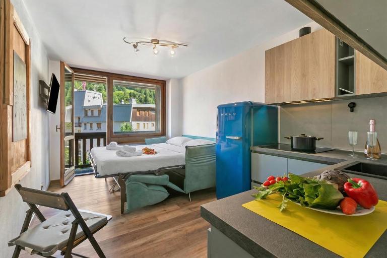 Studio Valleverde 21D Ski In Ski Out - Happy Rentals - B&B Sestriere