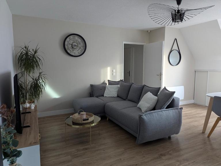 Appartement moderne avec parking privé et Lit King - B&B Berck