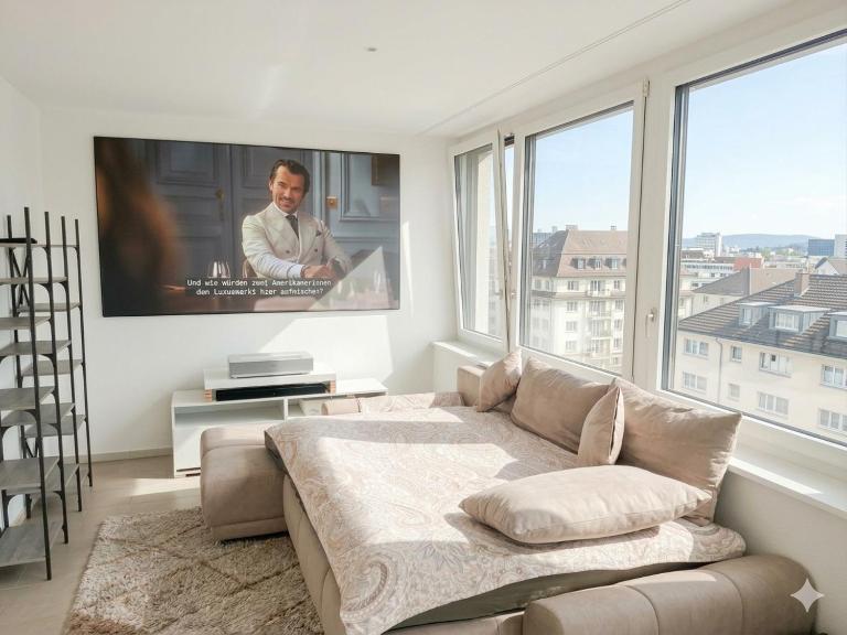 Mirami Appartement 1 Bedroom, 1 living room with Private Garage Parking & Basellandcard - Bed and Breakfast Allschwil