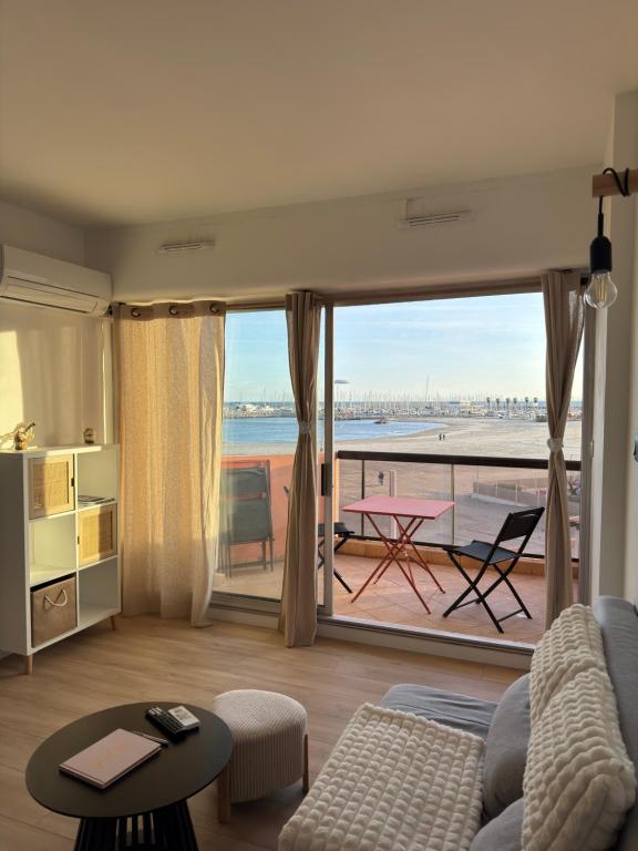 Appartement front mer rénové - Terrasse - Palavas-les-flots centre à 300m - B&B Palavas-les-Flots