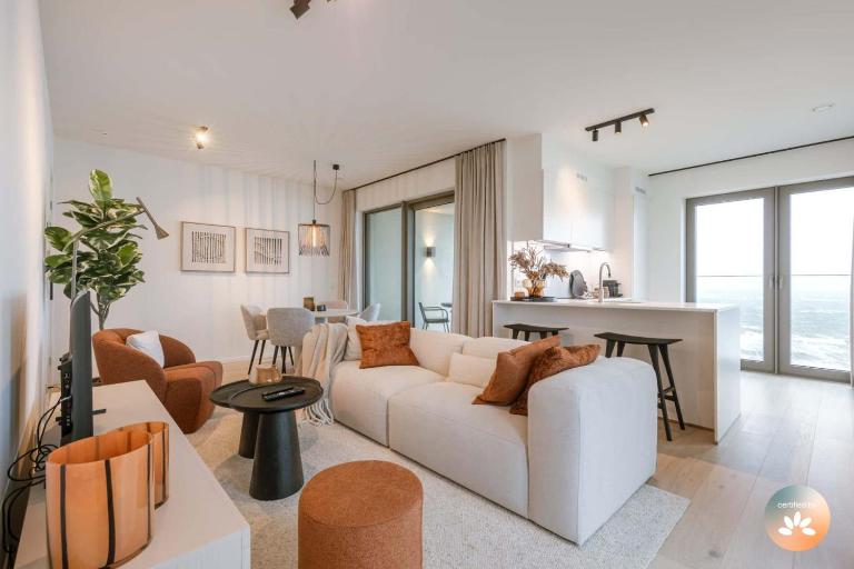 Luxury Seaview Stay with Free Private Parking - Chambres d'hôtes Ostende