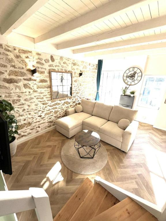 Maison 6 personnes avec dépendance 2 personnes et vue sur les marais salants - B&B Batz-sur-Mer