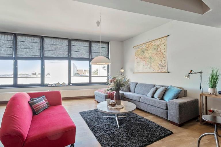Penthouse with big terrace and sea view - Ferienwohnung Ostende