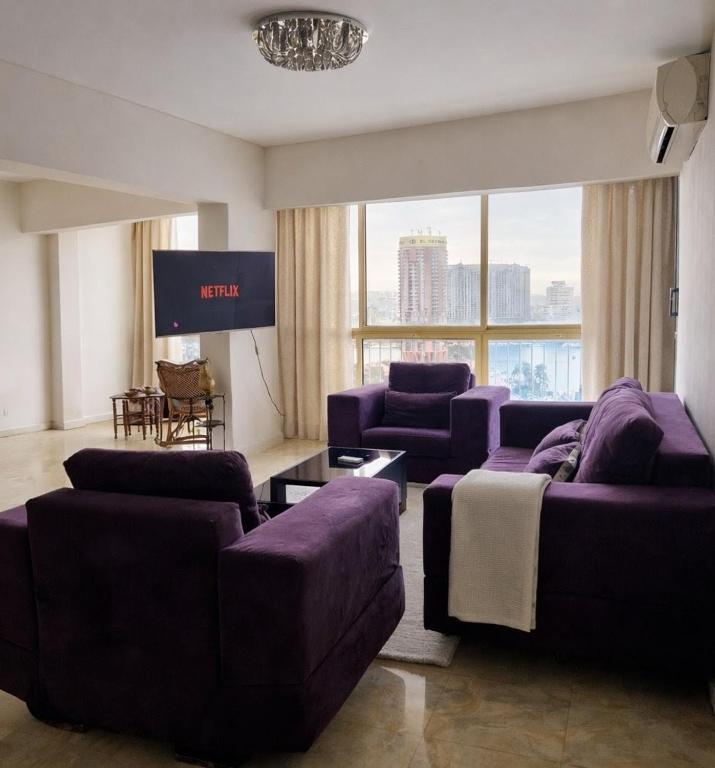 Central Apartment with a Panoramic View over Cairo - B&B El Cairo