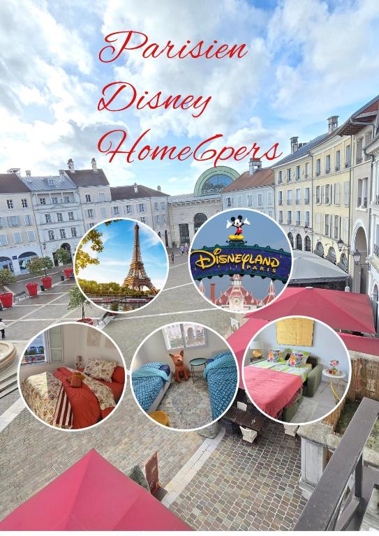 ParisienDisneyHome 6p Parking near Disneyland - B&B Serris