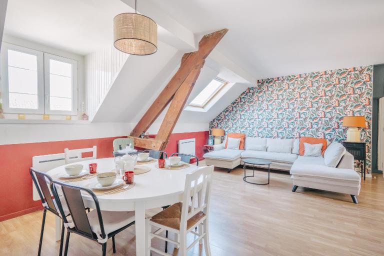 La Suite, Appartement 2 chambres, 5 personnes, plein centre, proche plage de Wimereux - B&B Wimereux