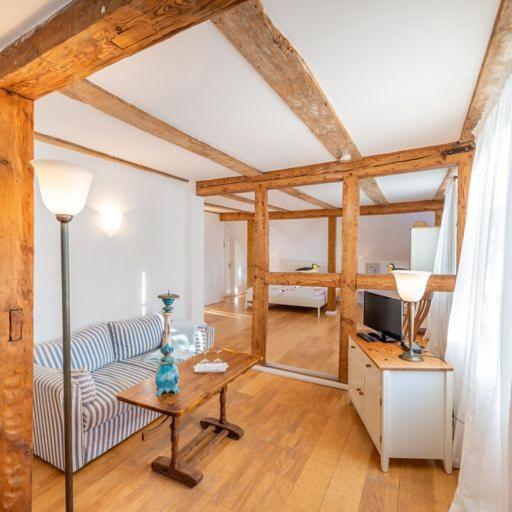Doppelzimmer im Gutshaus Obergeschoss - B&B Putbus