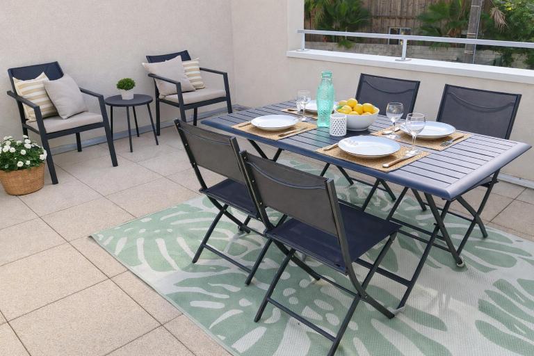 T3 centre La Teste-de-Buch Terrasse 2 parkings Wi-Fi fibre 4 pers - B&B La Teste-de-Buch
