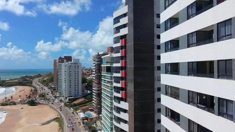 Flat Premium Vista Mar, Andar Alto, Golden Tower - B&B Natal