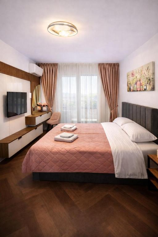 Luxury Apartment Bonavita Otopeni Airport - Balcony & private Parking - B&B Otopeni