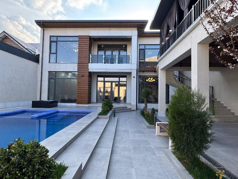 Modern Villa Corner House - Dacha Tashkent Chorvoq Qoronqul Gazalkent Usbekistan - B&B G‘azalkent
