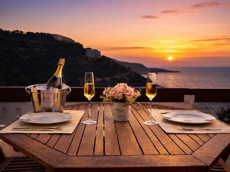 Luxury Duplex - 2 Terraces - Private Beach - Bed and Breakfast Tossa de Mar
