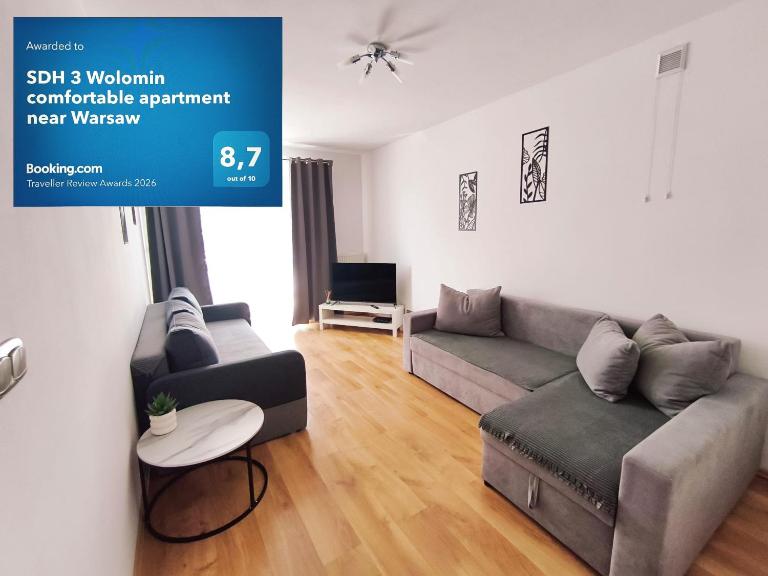 SDH 3 Wolomin comfortable apartment near Warsaw - Chambres d'hôtes Wołomin