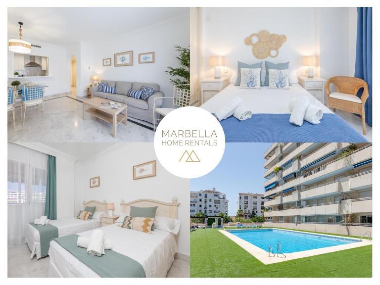 MARBELLA HOME RENTALS - Marina Banus, Puerto Banus, 2BR Best location, pool & parking - B&B Marbella