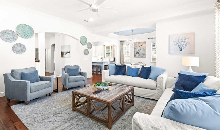 Spacious New-Build with Home Office 2 Decks Shared Pool Park Dock & Free WiFi - B&B Inlet Beach