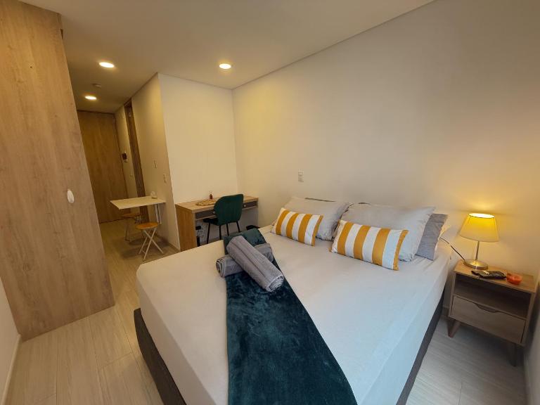 Loft premium con rooftop y piscina climatizada - Chapinero - B&B Bogotá