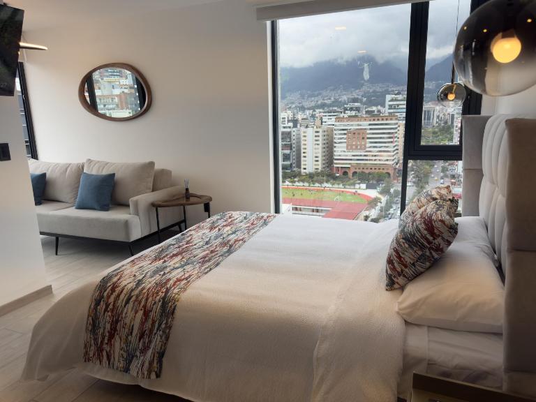 Nuevo Estudio Cielo 11 - Vista al Parque La Carolina - Ferienwohnung Quito