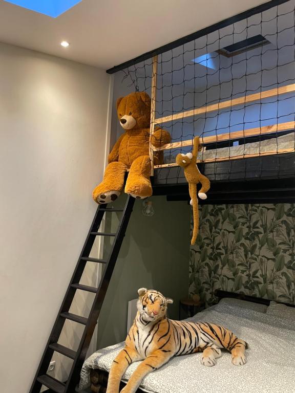 La Jungle Room - Hyper Centre - Proche Gare - B&B Troyes