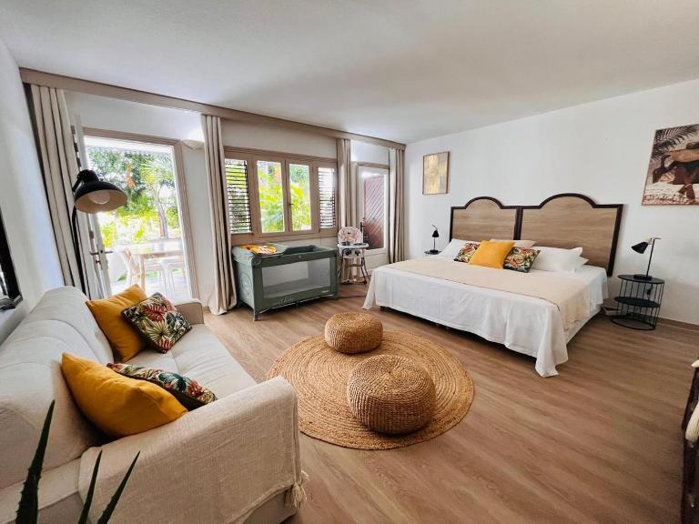 Bel Appart 40 m2 piscine jardin &Citerne d'eau& - Ferienwohnung Saint-François