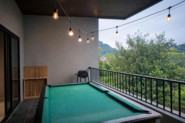 DinHam Sunrise Villa dekat Jatim Park 3 Private pool 3kt full AC - Ferienwohnung Karangploso