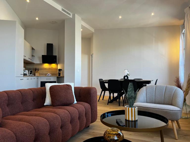 Appartement 3 chambres avec Climatisation - Gare Saint-Jean - B&B Bordeaux