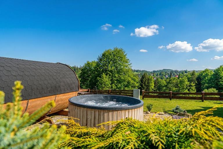 Orawskie Ranczo-Domki w Naturze z Jacuzzi & Sauna - B&B Harkabuz