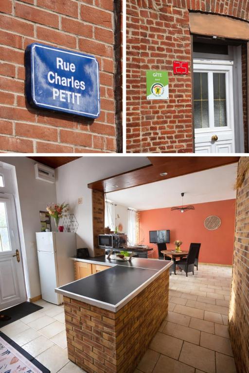 La maison de Victoire, WC à l'étage - Chambres d'hôtes Fourmies