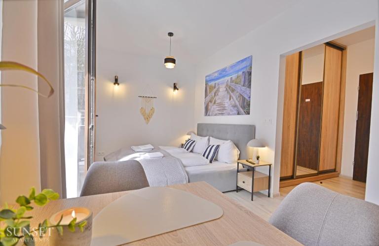 Sunset Apartments - Słoneczne studio dla dwóch osób jedynie 300m od plaży - Ferienwohnung Swinemünde