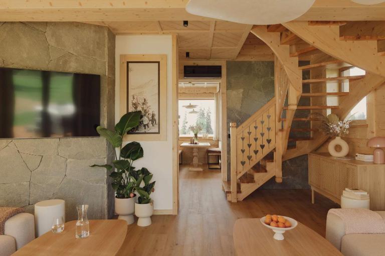 Lovelia - Luxury Mountain Chalet with Hot Tub - B&B Zakopane