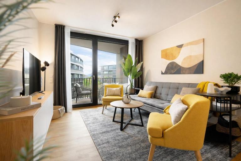 Design Apartment Elbblick Küche Parken Wlan - B&B Dresden