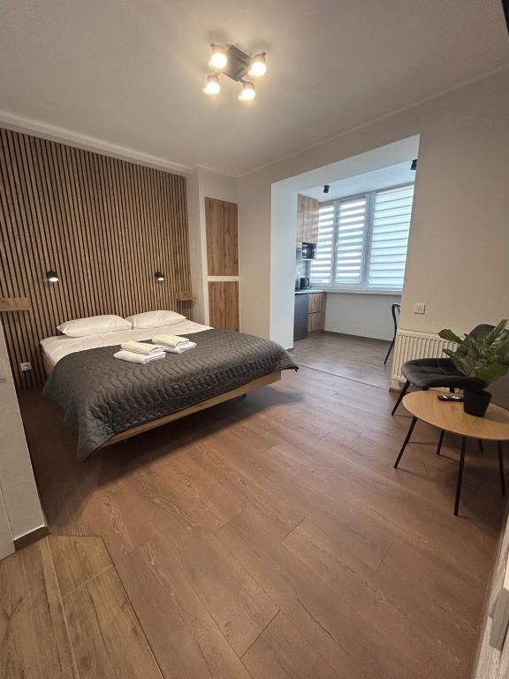 Квартира студія Центр Дрімтаун ЖД Нова Сучасна - B&B Luc'k