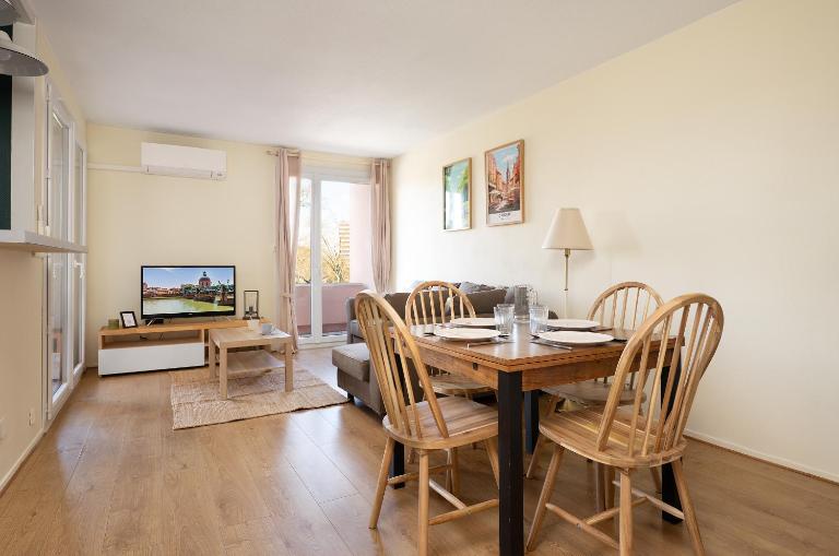 Appart climatisé Canal du Midi - Toulouse - Parking Privé - 10 min jardin des plantes - Chambres d'hôtes Toulouse
