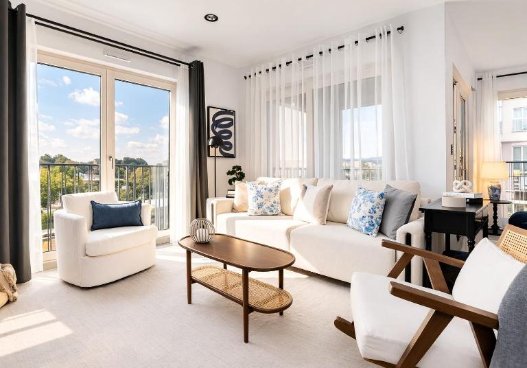 Promenadenquartier mit Elbblick, Küche und Parken - Ferienwohnung Dresden