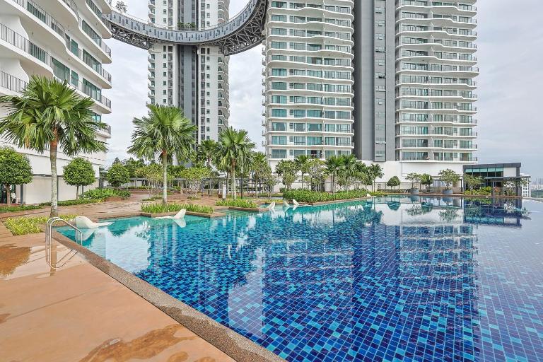 DAAB5 Elegant Skyline Suite Star Datum Jelatek near KLCC - B&B Kampong Datuk Keramat