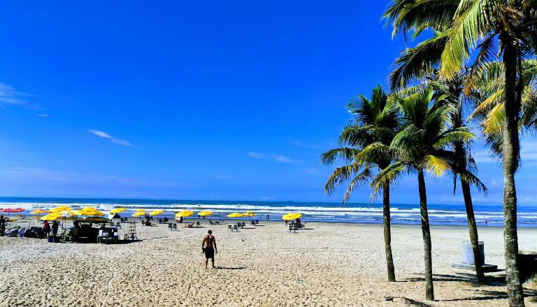 Apê Pé na areia Frente mar - B&B Praia Grande