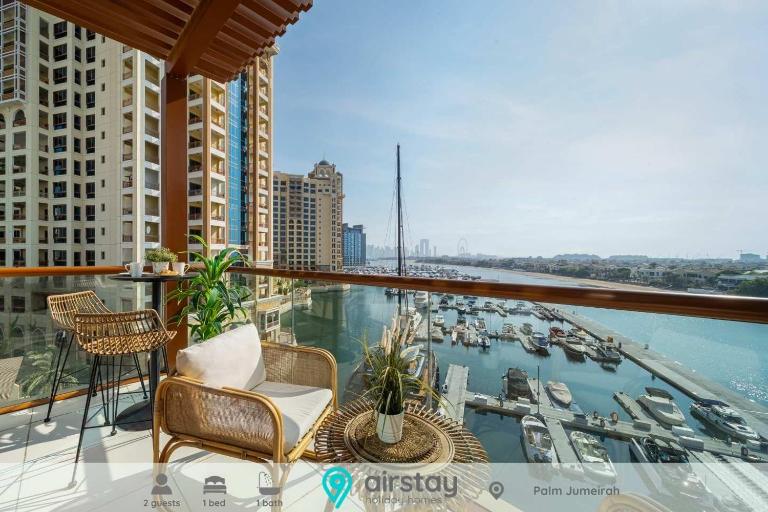 Airstay - Cozy Studio - Sea Views - Palm Jumeirah - Monthly Offer Available - Ferienwohnung Dubai