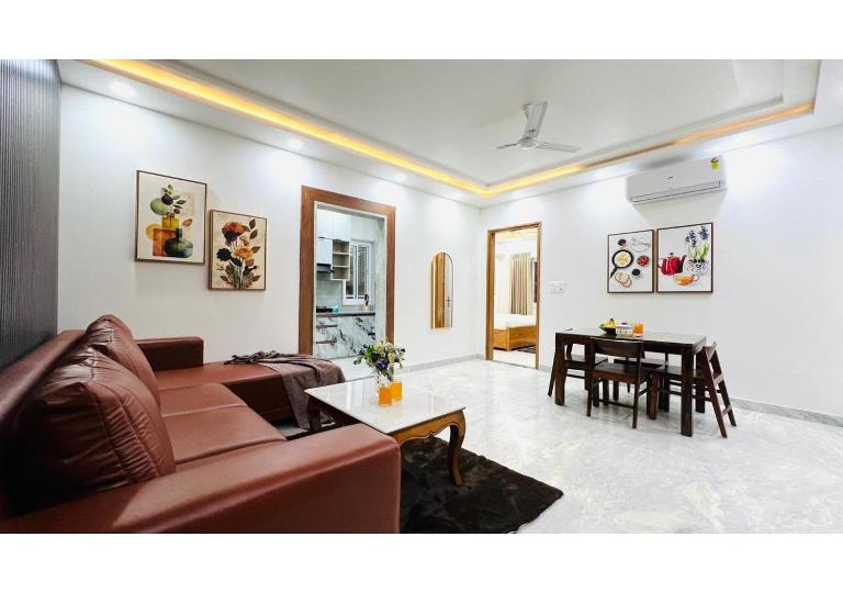 BluO Modern 2BHK - Central Delhi - Ferienwohnung Neu-Delhi