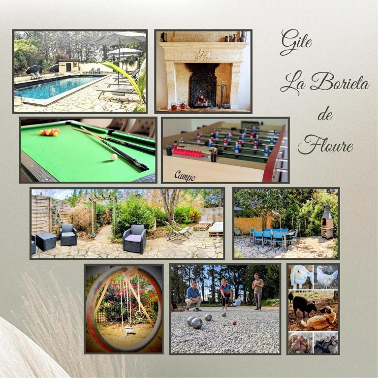 Gîte à la ferme avec piscine proche du lac - Ferienwohnung Floure
